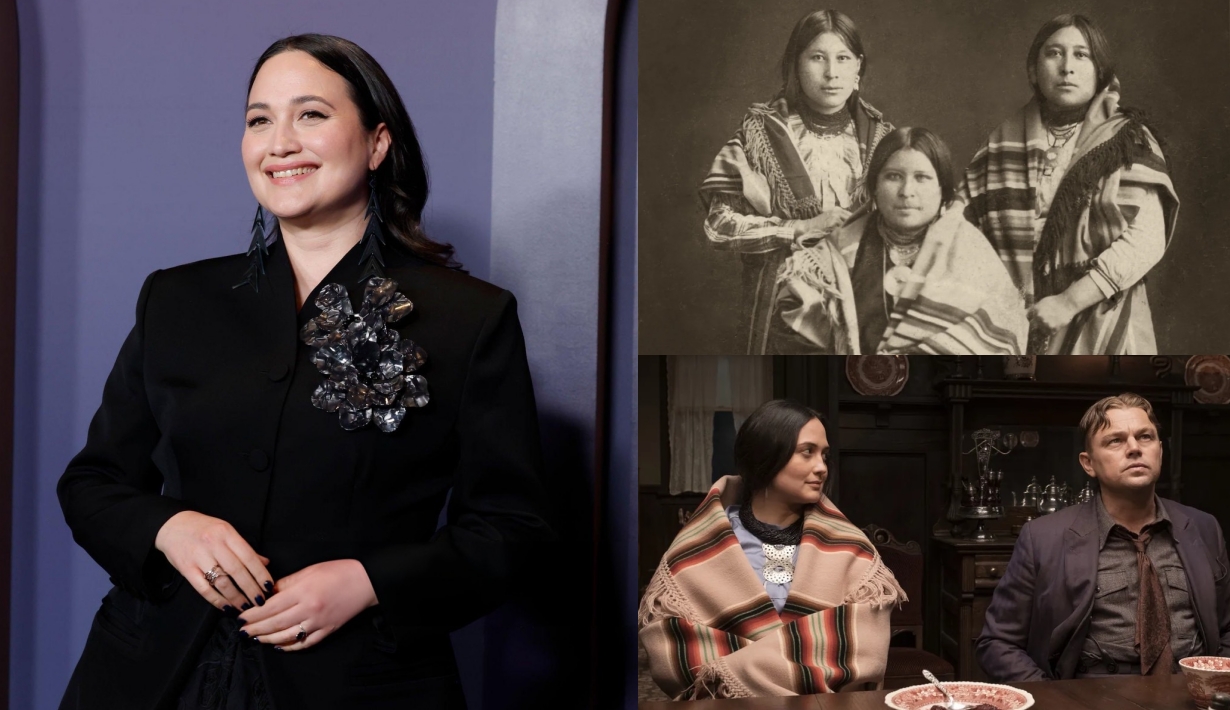 Native American Lily Gladstone Makes History with Oscar Nomination for Best Actress in Killers of the Flower Moon