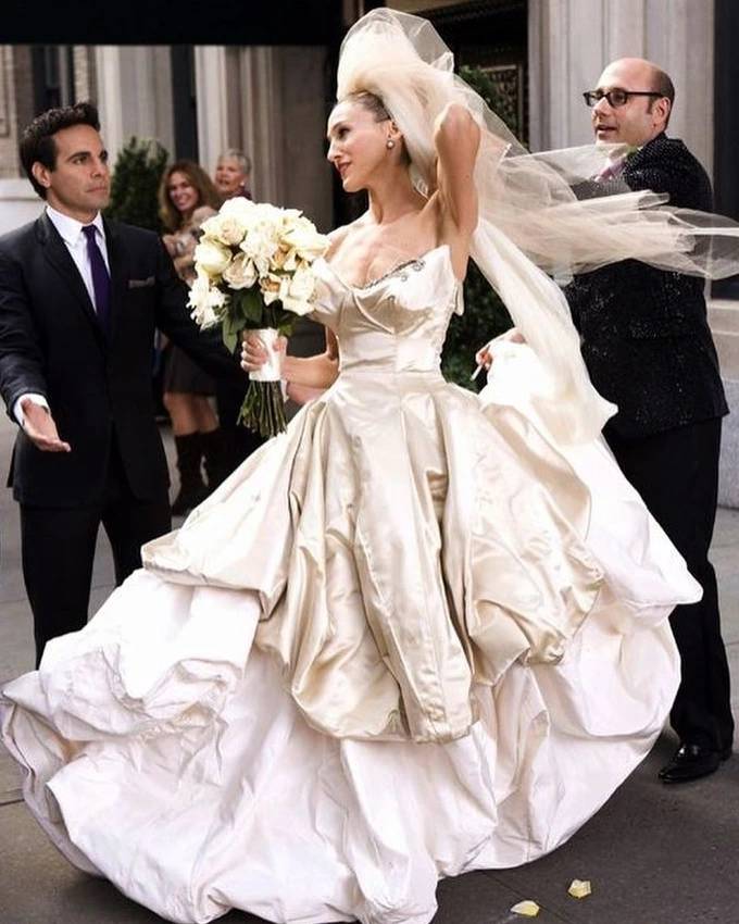 Carrie Bradshaw wedding dress