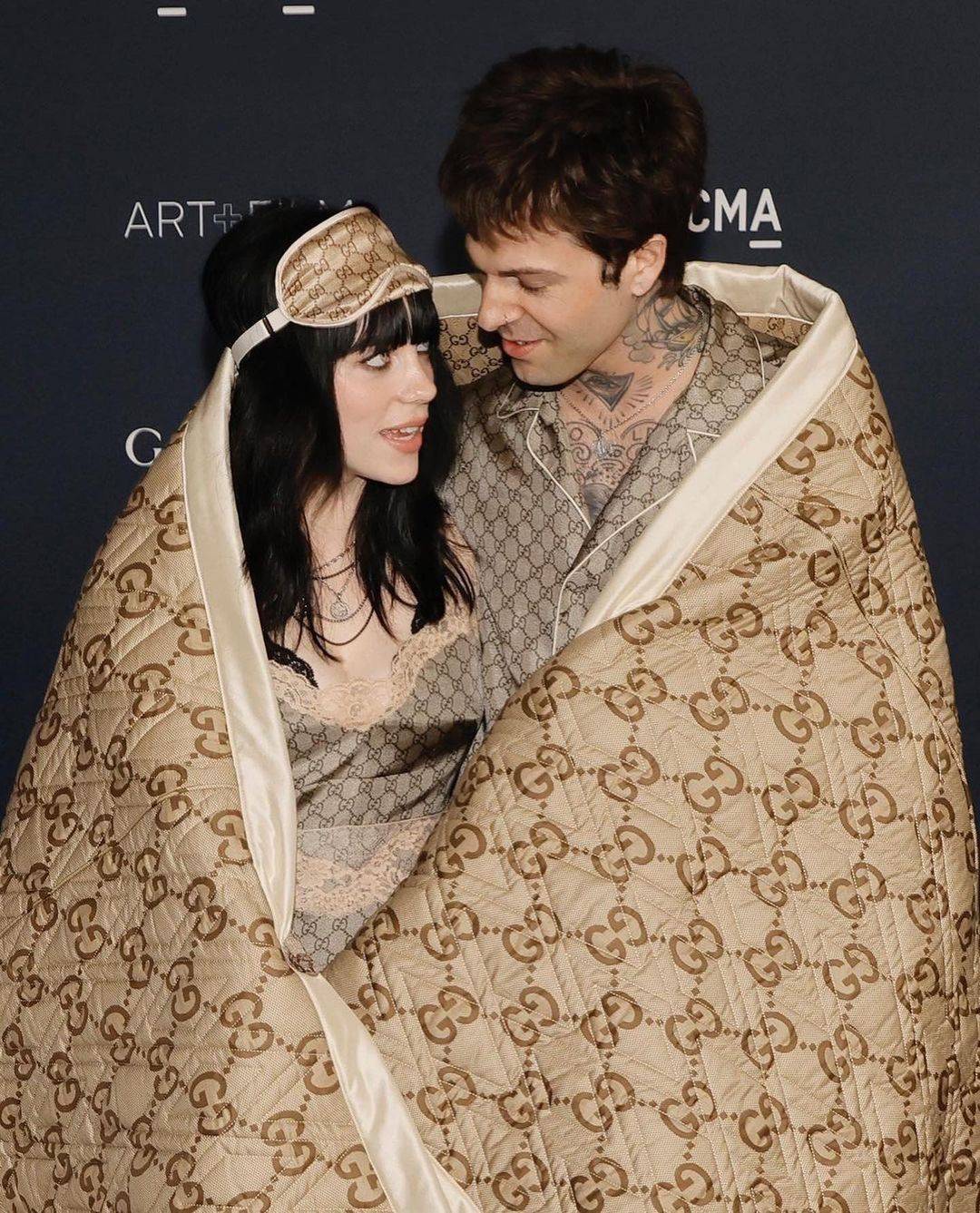 Billie Eilish and Jesse Rutherford at LACMA 2022