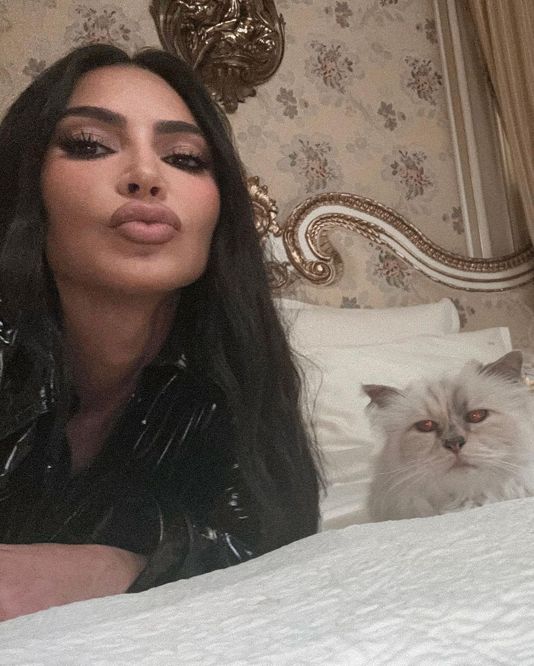 ลุ้น! Kim Kardashian อาจเป็นคนพา Choupette แมวสุดที่รักของคาร์ล เข้า