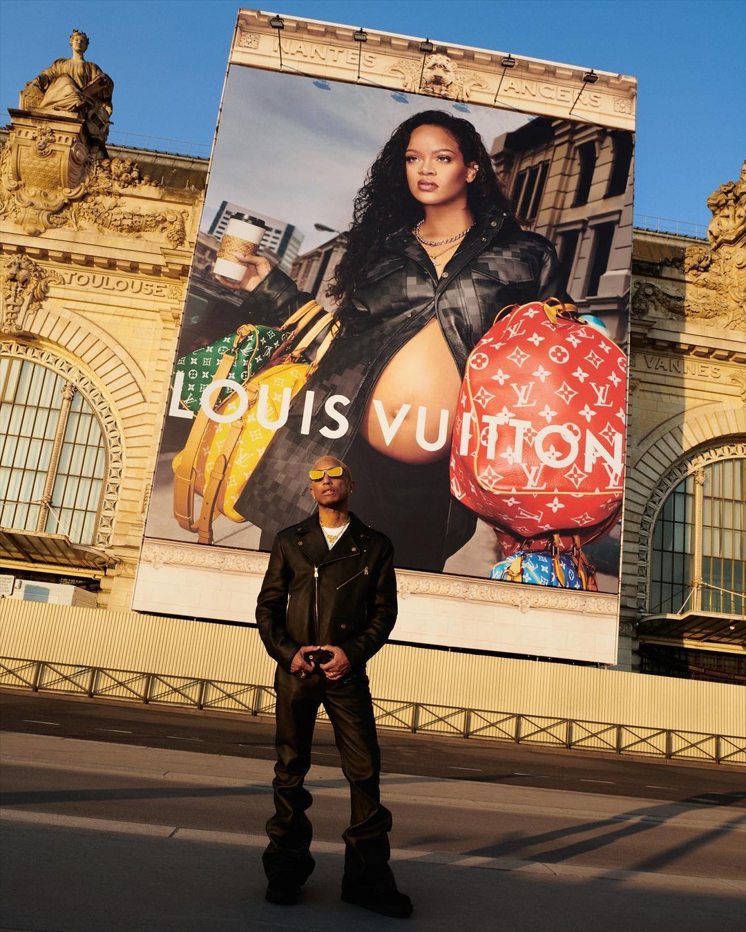 Pharrell Wiliams at Louis Vuitton