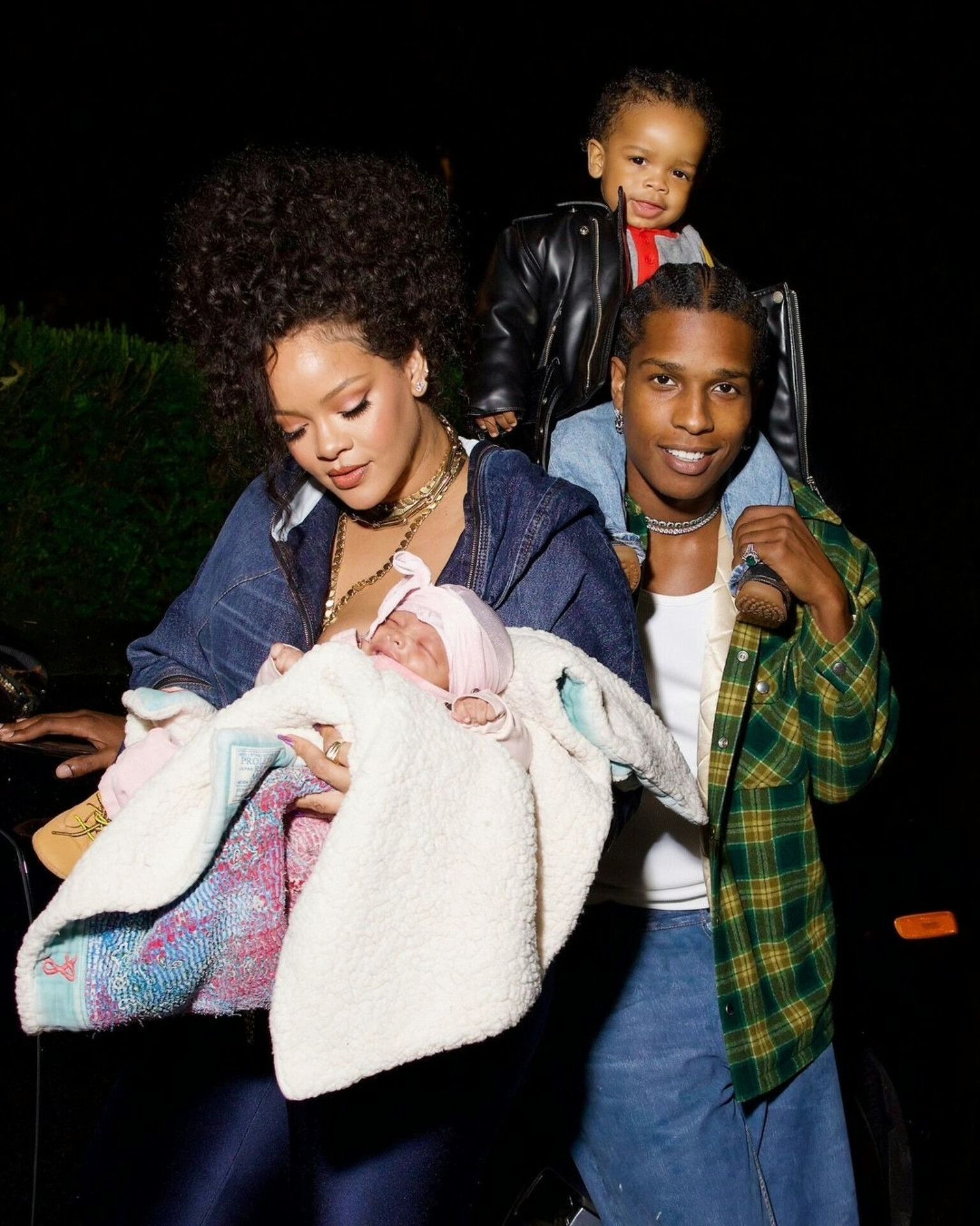 Rihanna and their children