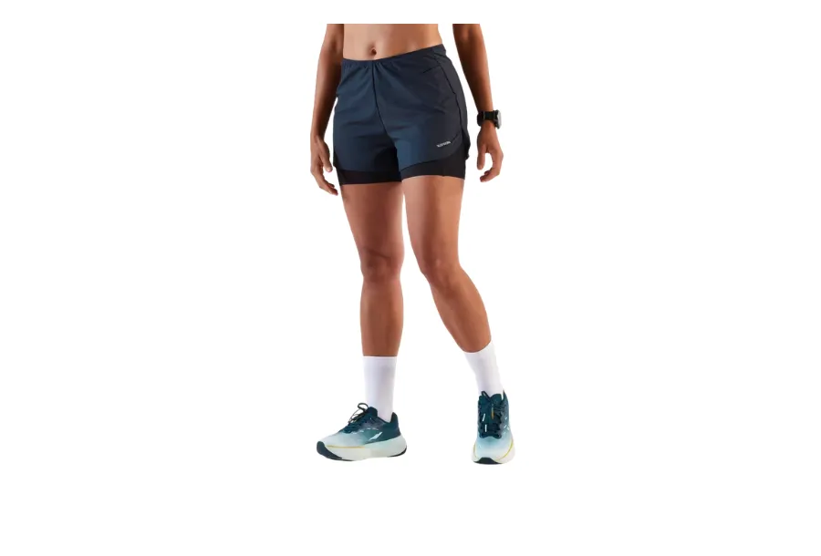 กางเกงวิ่ง Kiprun Women's 2in1 Run 500 Shorts จาก DECATHLON