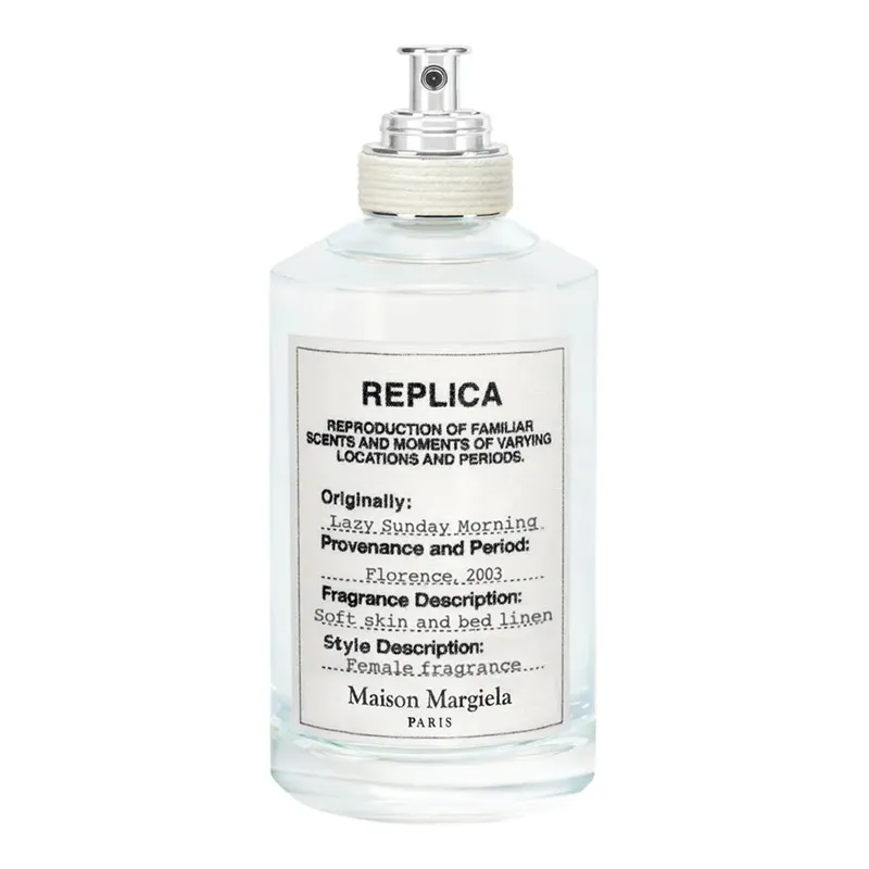 Maison Margiela Replica Lazy Sunday Morning น้ำหอมกลิ่นผ้าสะอาดและผิวหลังอาบน้ำ โทน musk floral เบาสบาย