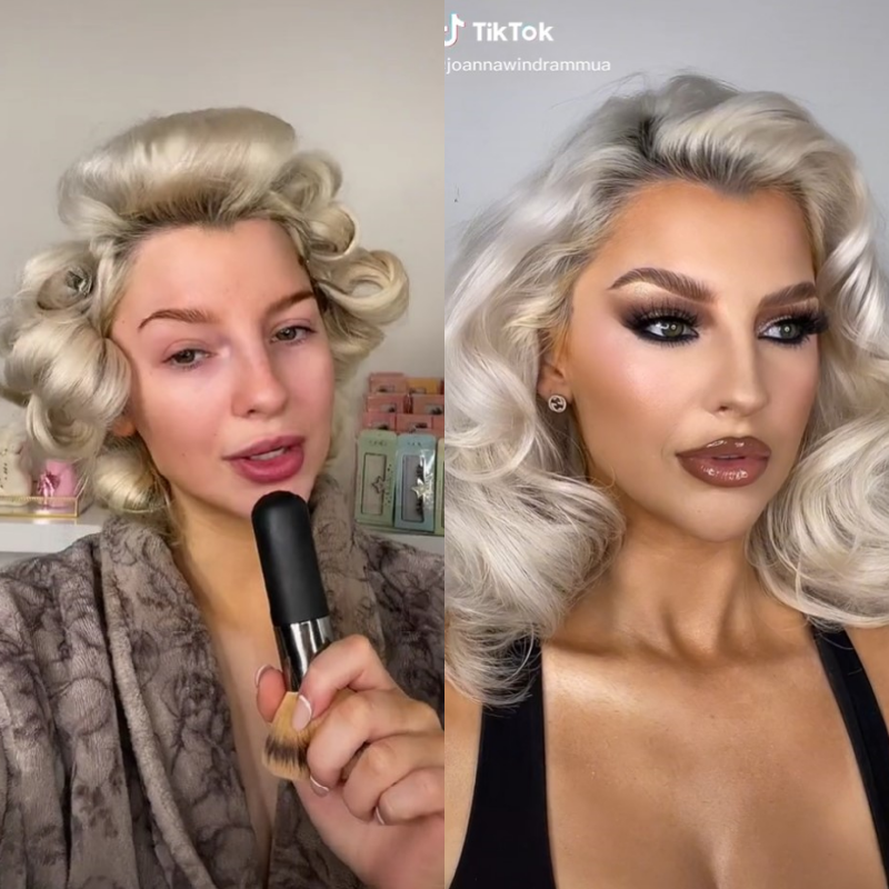 Makeup Transition looks 2
