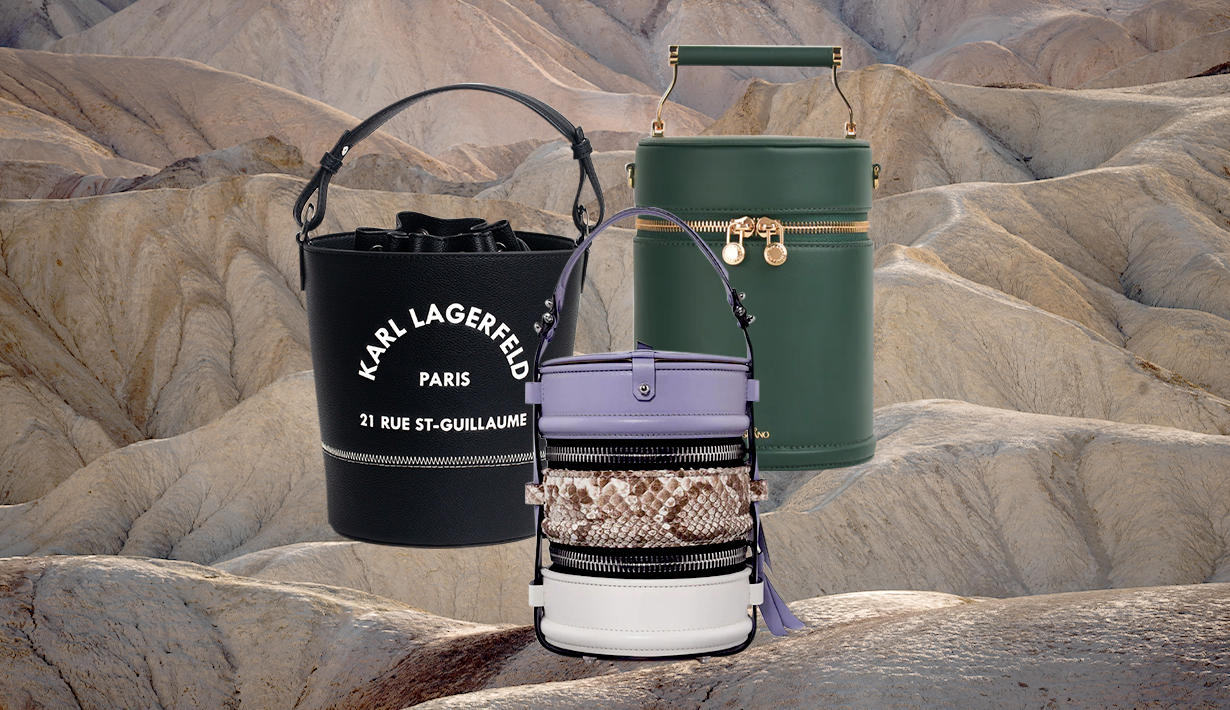 ‘Bucket Bag’ กระเป๋าทรงถังจากแบรนด์ Nasha, Tocco Toscano และ Karl Lagerfeld
