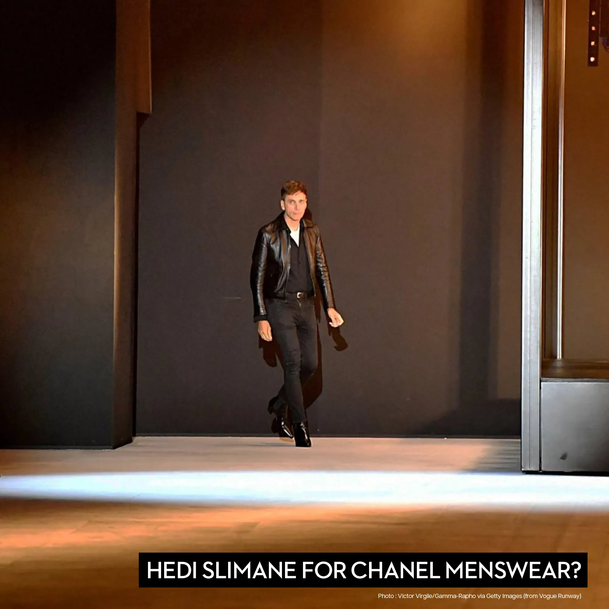 Hedi Slimanes moves to CHANEL