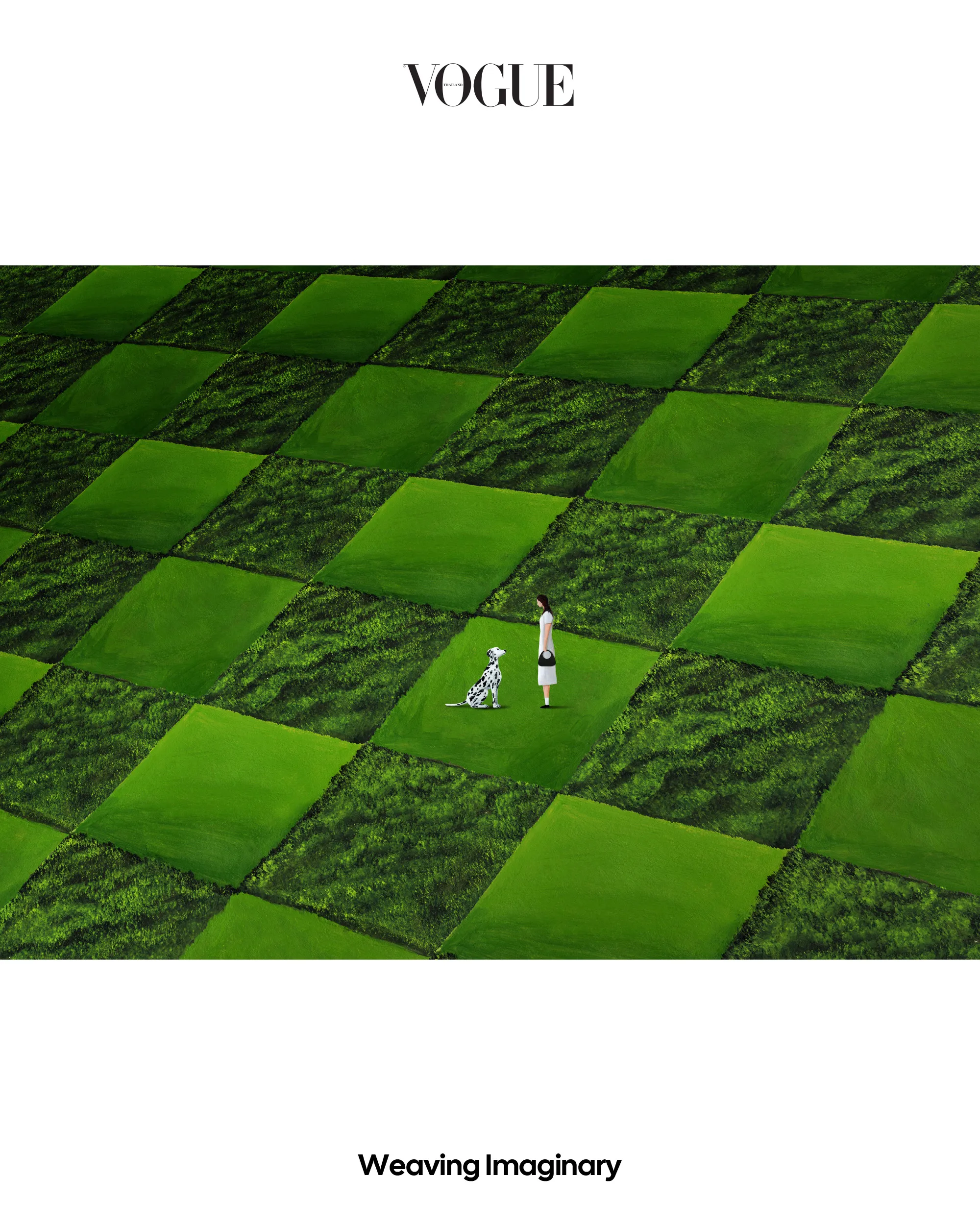 ผลงานศิลปะในชื่อ Woven Slowly โดย Suntur