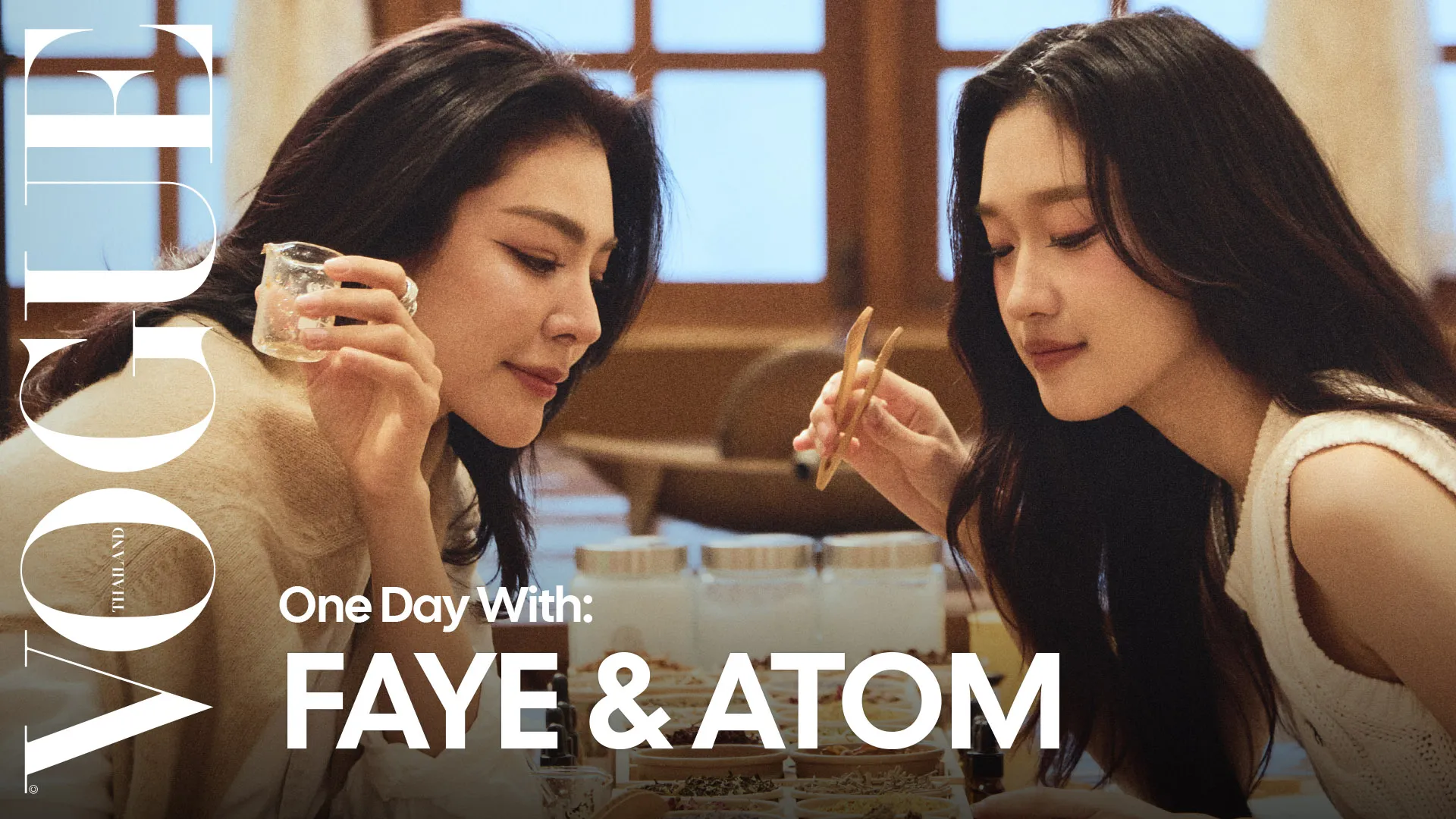 Vogue One Day With, One Day With FayeAtom, VogueTHxFayeAtom, FayeAtom, FayePeeraya, Atom Pariya, ฝ้าย พีรญา, อะตอม ปริยะ