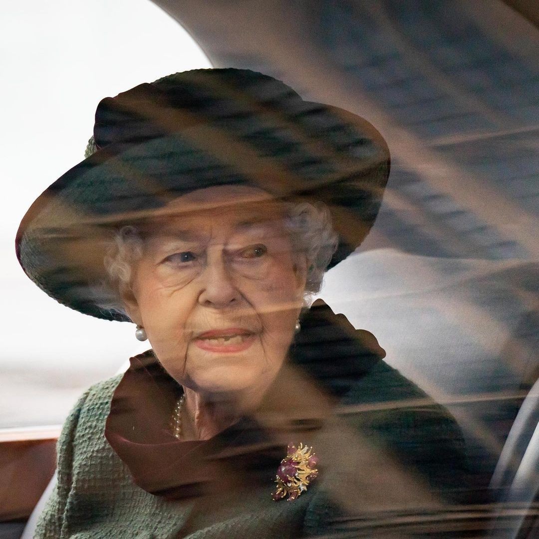 Queen Elizabeth 2 attends the Memorial Service of Prince Philip event.