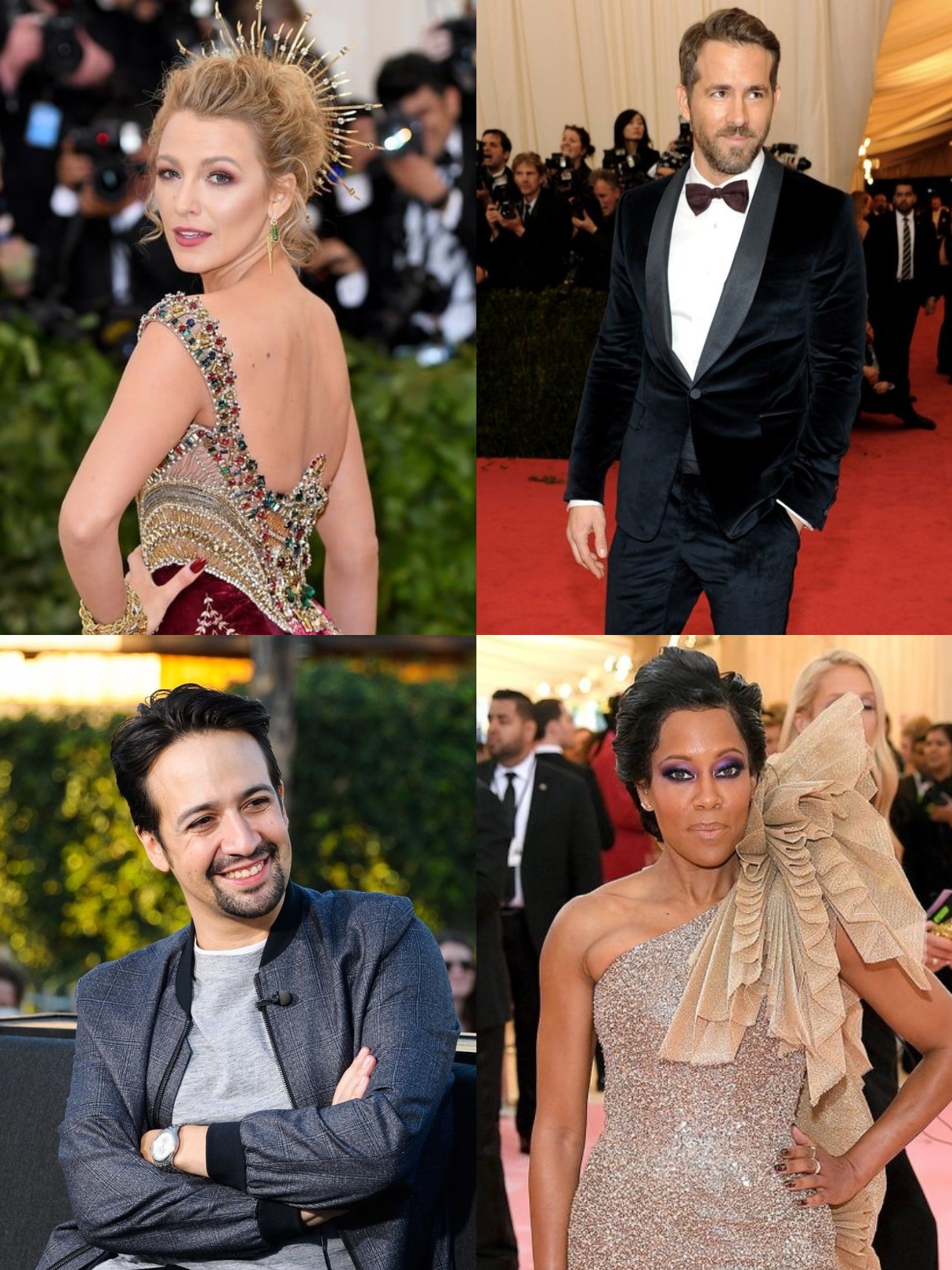 Blake Lively, Ryan Reynolds, Regina King and Lin-Manuel Miranda as Co-host of Met Gala 2022 