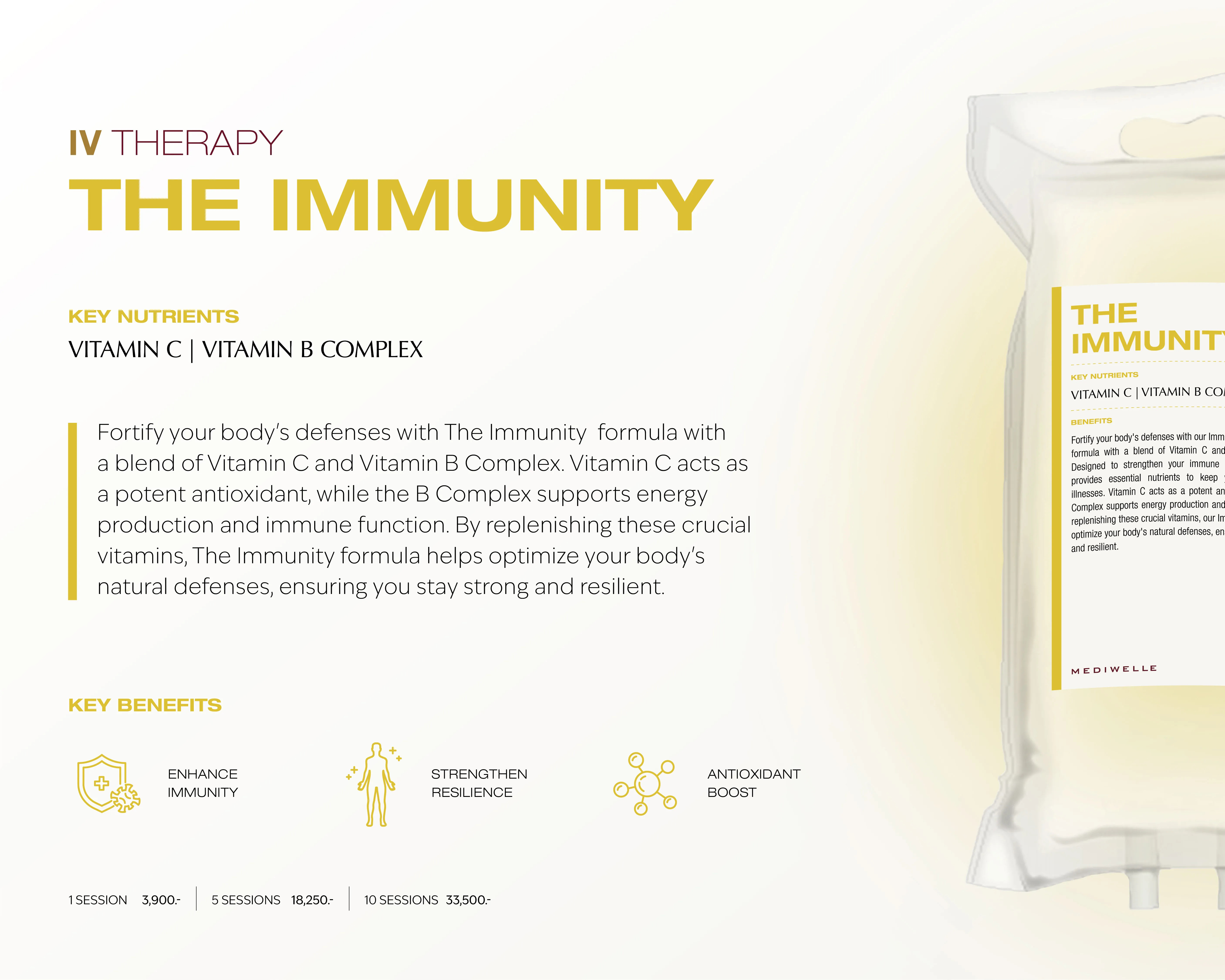 iv drip The Immunity 