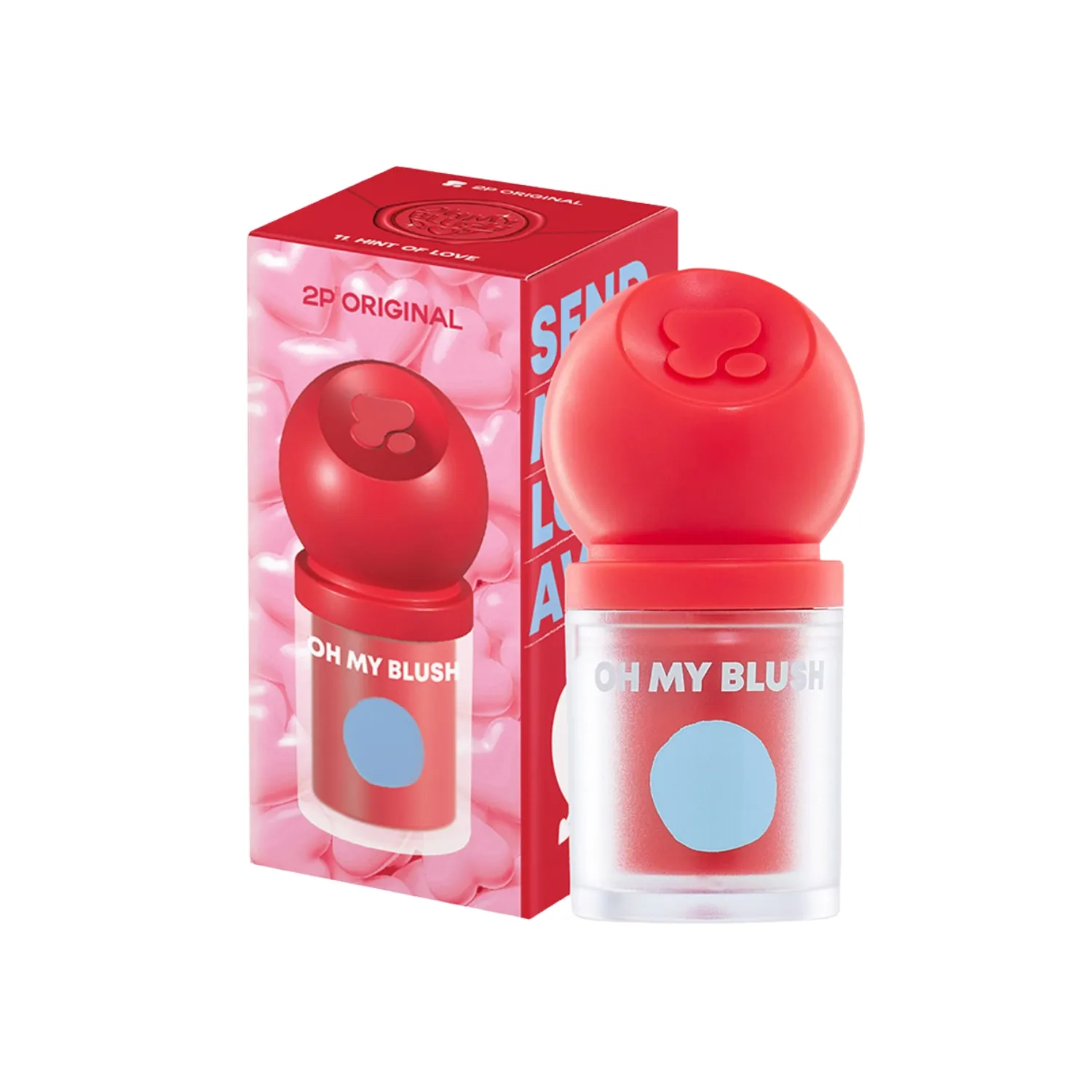 Oh My Blush สี Hint of Half (ราคา 279 บาท) จาก 2P Original