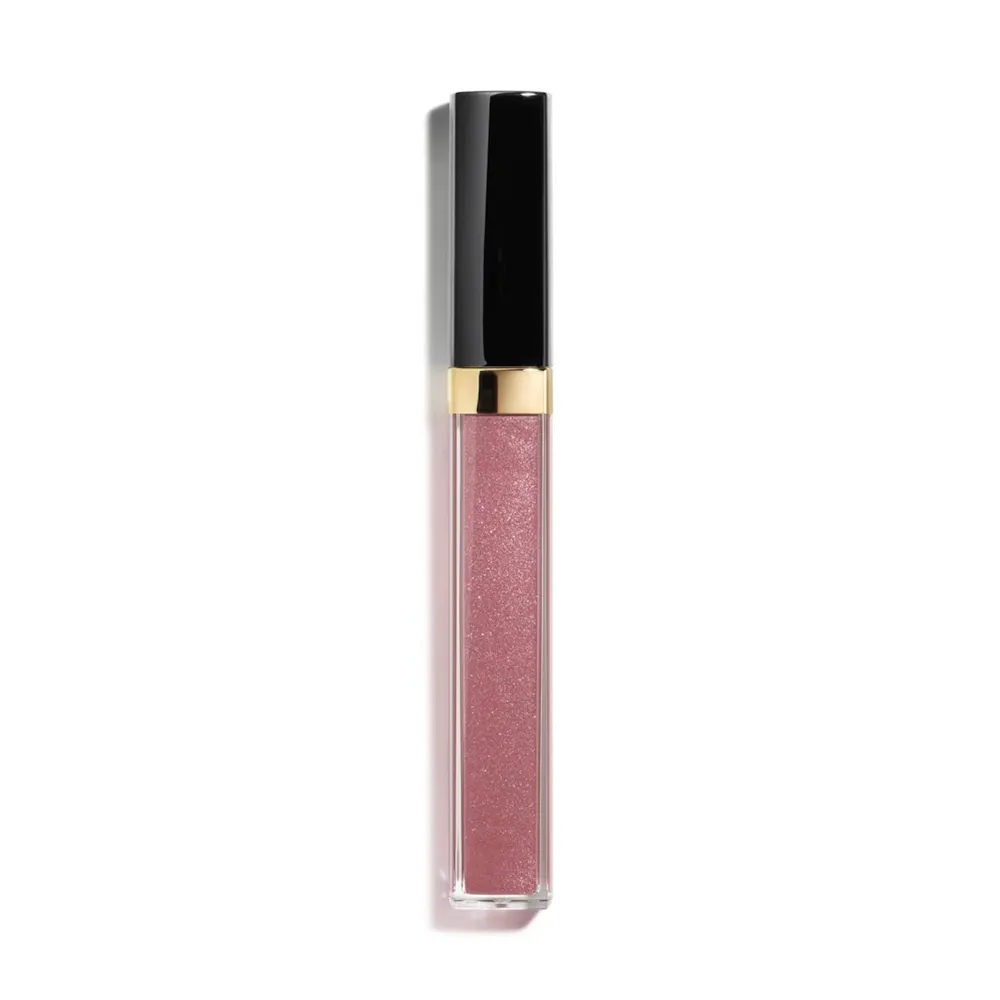 ลิปกลอสติดทน Chanel Rouge Coco Gloss สี Bourgeoisie แวววาวหรูหรา ใช้ได้ทุกวัน