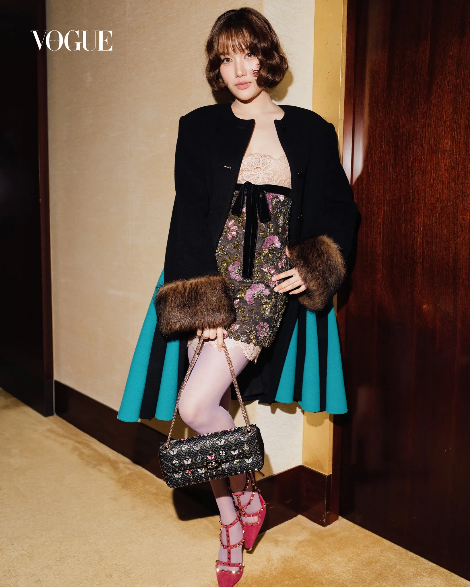 แบรนด์แอมบาสเดอร์ 'ฟรีน-สโรชา' เตรียมพร้อมเข้าร่วมชมโชว์ Valentino คอลเล็กชั่นฤดูใบไม้ผลิ/ฤดูร้อน 2027