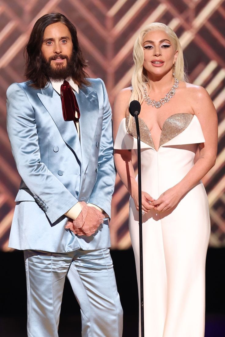 Jared Leto and Lady Gaga