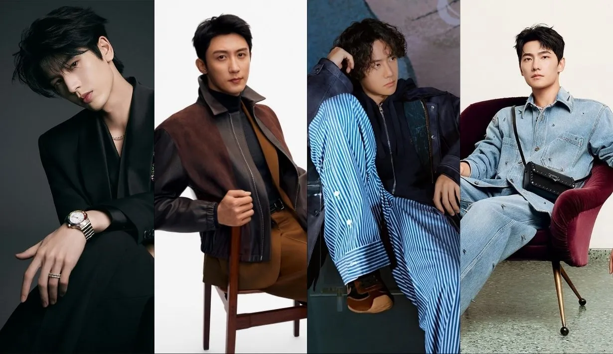 พระเอกจีน, Zhang Linghe, Yang Yang, Wang Yibo, Johnny Huang