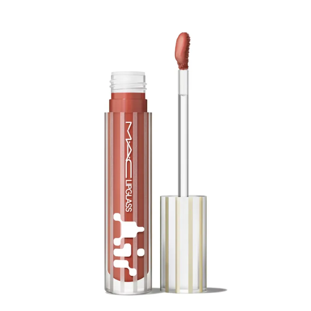 ลิปกลอสติดทน MAC Lipglass Air Non-Sticky Gloss สี Casual เงากระจก เบาสบาย ไม่เหนียว