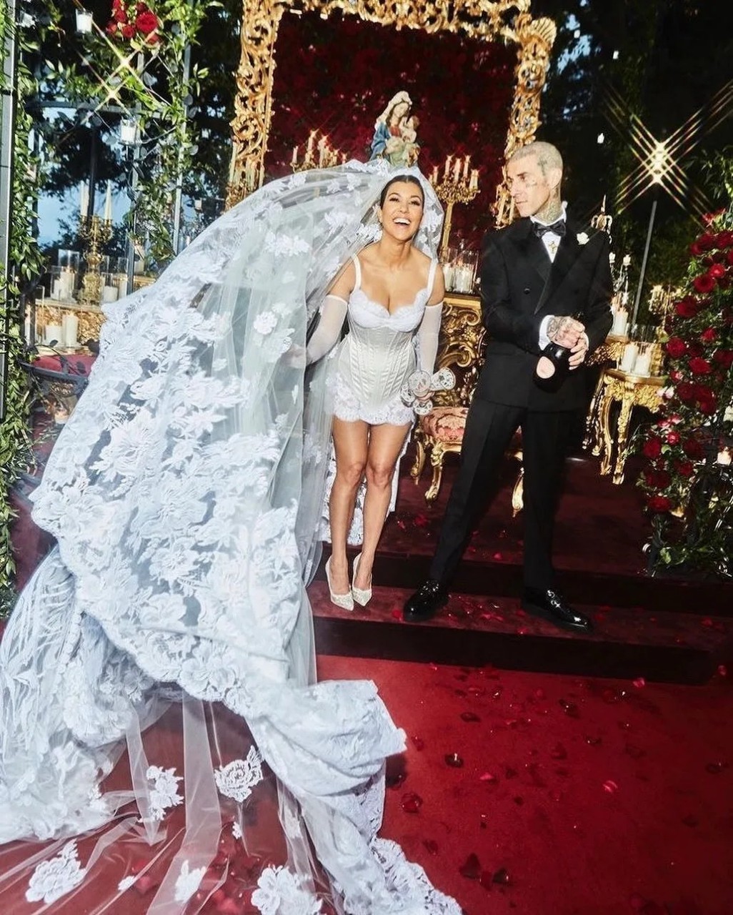 Marriage of Kourtney Kardashian and Travis Barker