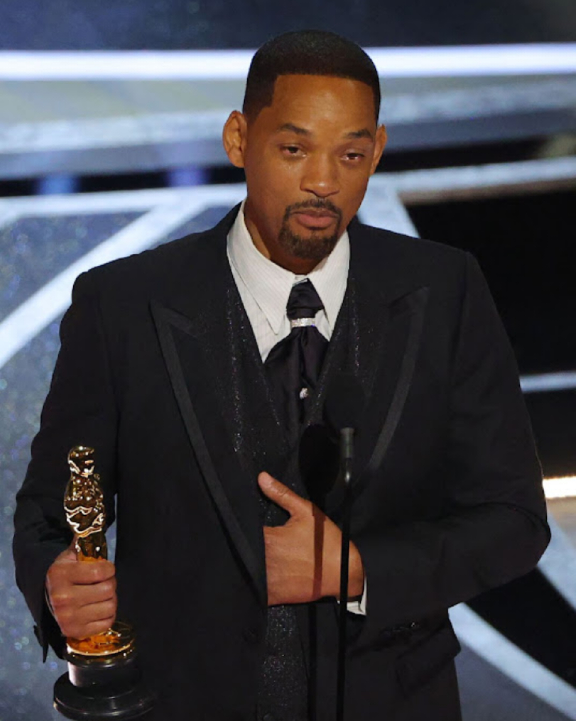 Will Smith banned from Oscars for 10 years.