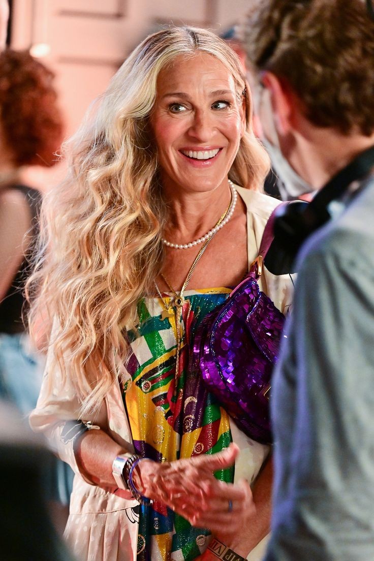 Carrie Bradshaw in And Just Like That series.