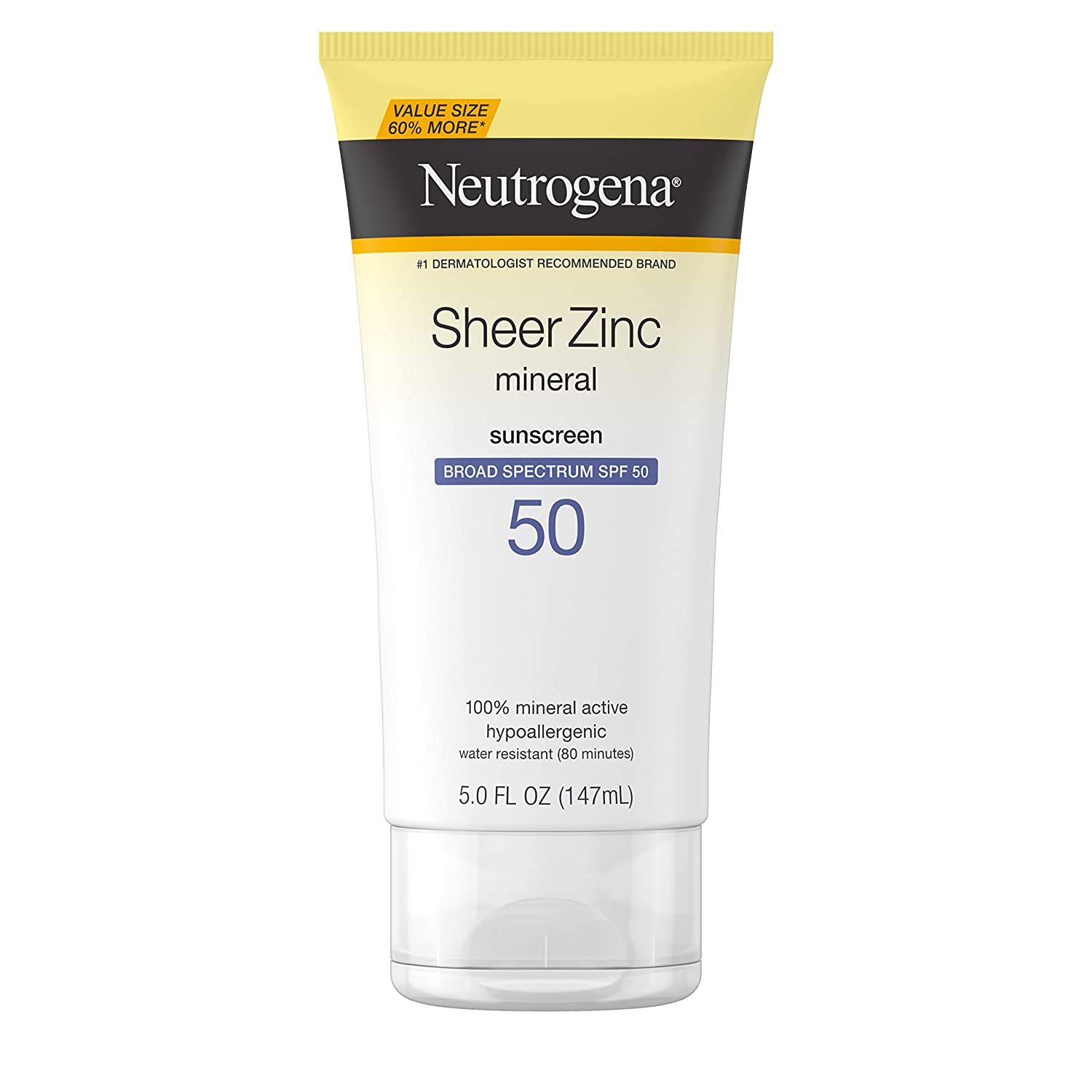Neutrogena Sheer Zinc Sunscreen