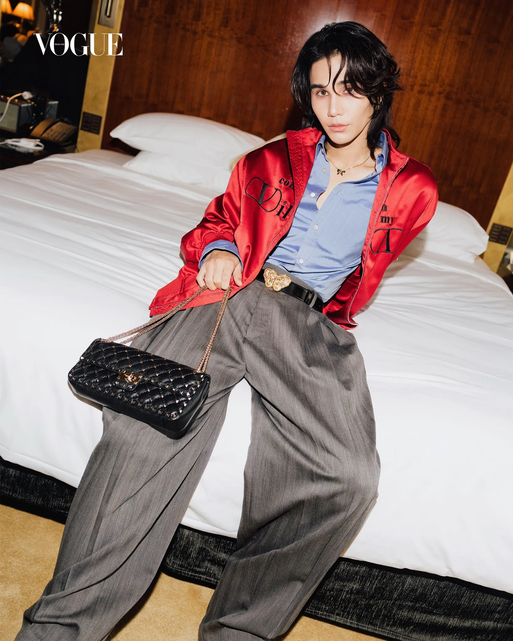 แบรนด์แอมบาสเดอร์ 'เจฟ ชาเตอร์' เตรียมพร้อมเข้าร่วมชมโชว์ Valentino คอลเล็กชั่นฤดูใบไม้ผลิ/ฤดูร้อน 2027