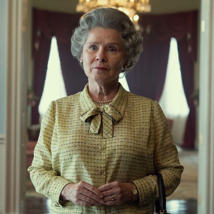 Imelda Staunton as Queen Elizabeth 2 from The Crown Netflix