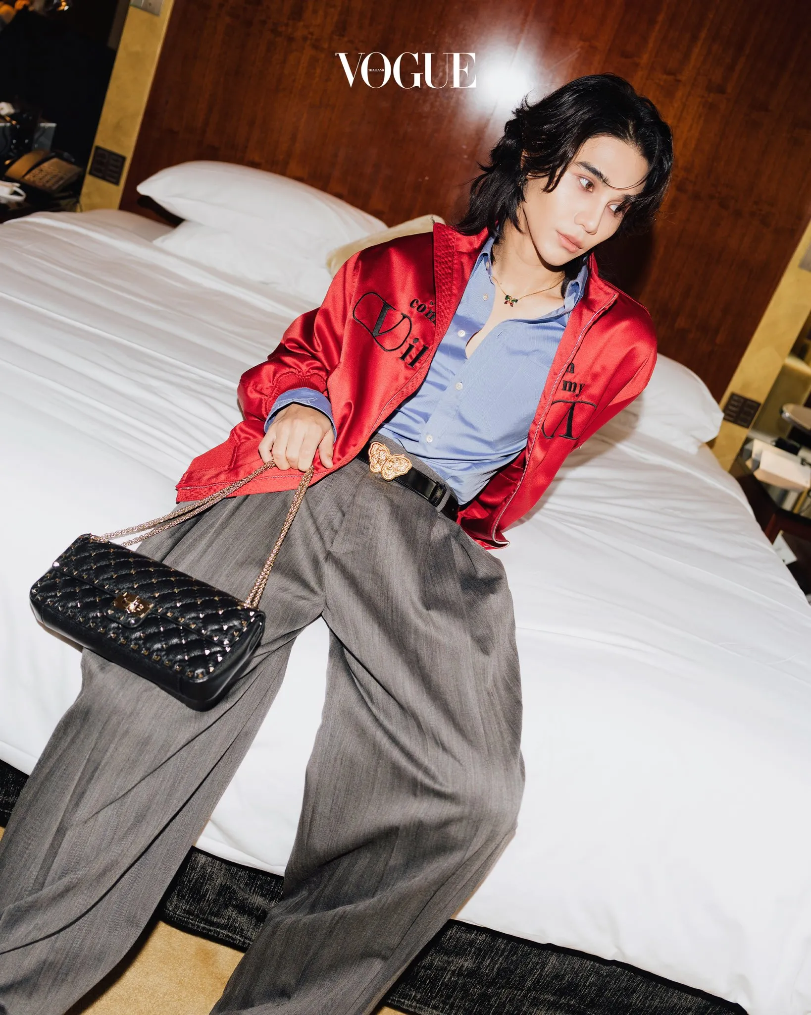 แบรนด์แอมบาสเดอร์ 'เจฟ ชาเตอร์' เตรียมพร้อมเข้าร่วมชมโชว์ Valentino คอลเล็กชั่นฤดูใบไม้ผลิ/ฤดูร้อน 2027