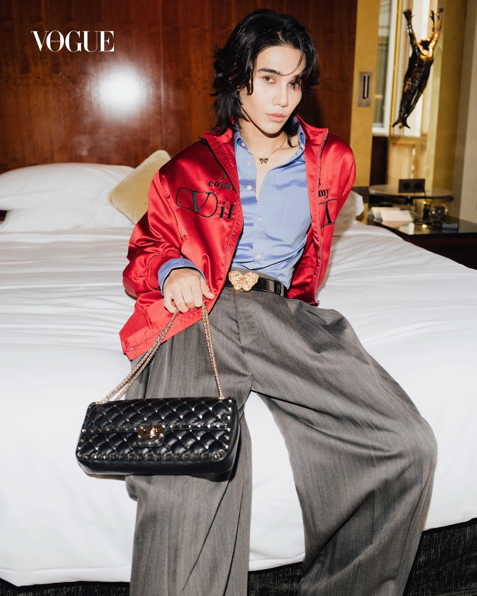 แบรนด์แอมบาสเดอร์ 'เจฟ ชาเตอร์' เตรียมพร้อมเข้าร่วมชมโชว์ Valentino คอลเล็กชั่นฤดูใบไม้ผลิ/ฤดูร้อน 2027