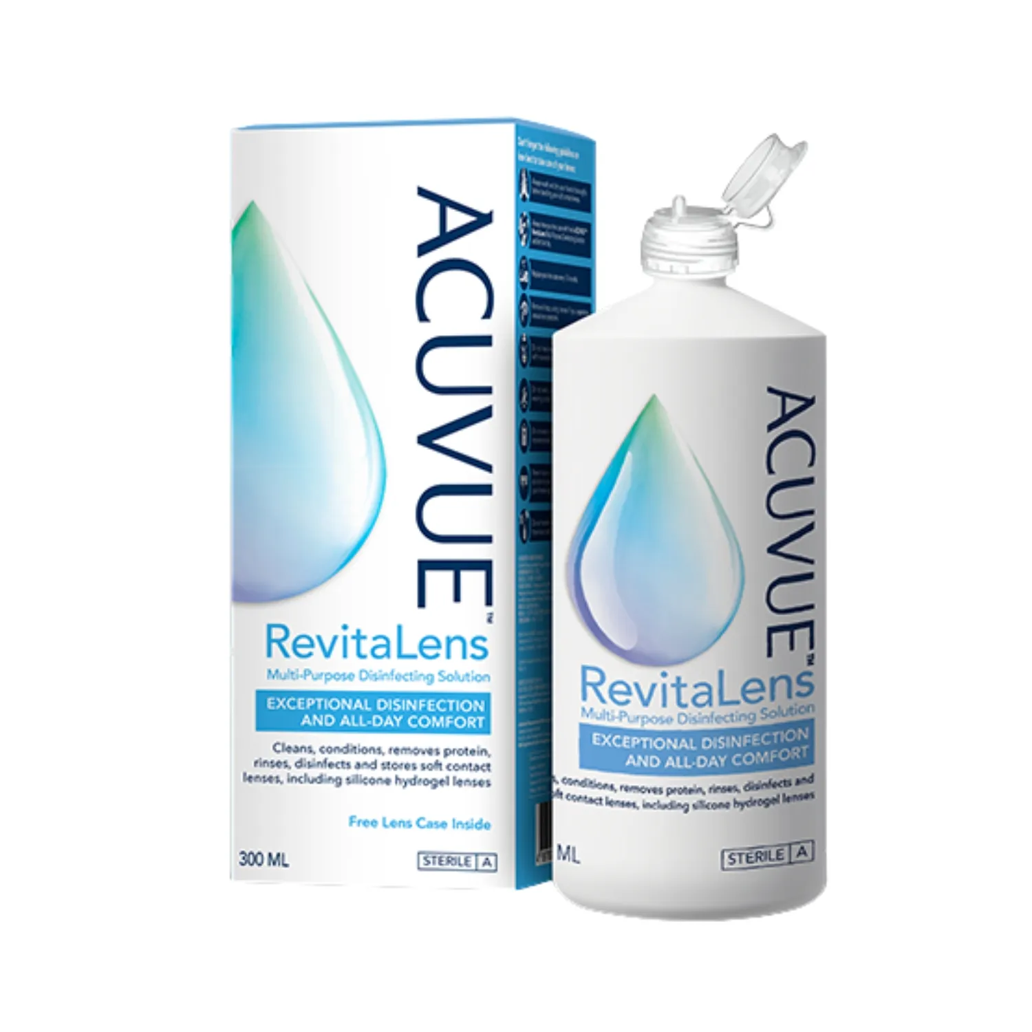 RevitaLens Multi-Purpose Disinfecting Solution (ราคา 250 บาท / 300 ML) จาก ACUVUE