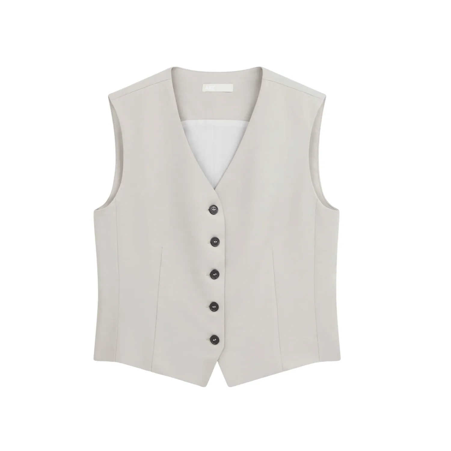 Women's Waistcoat สี Beige (ราคา 990 บาท) จาก AIIZ