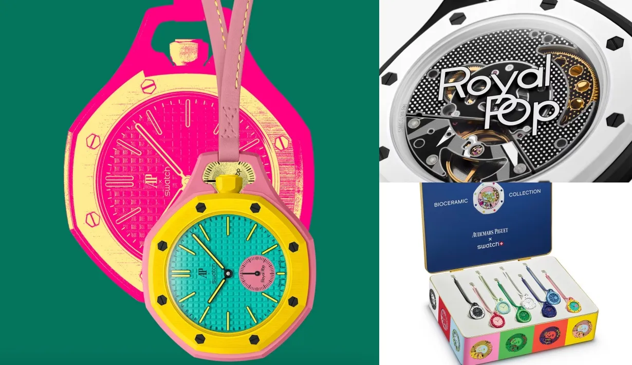 Audemars Piguet, Audemars Piguet x Swatch, Royal Pop, Audemars Piguet Royal Oak