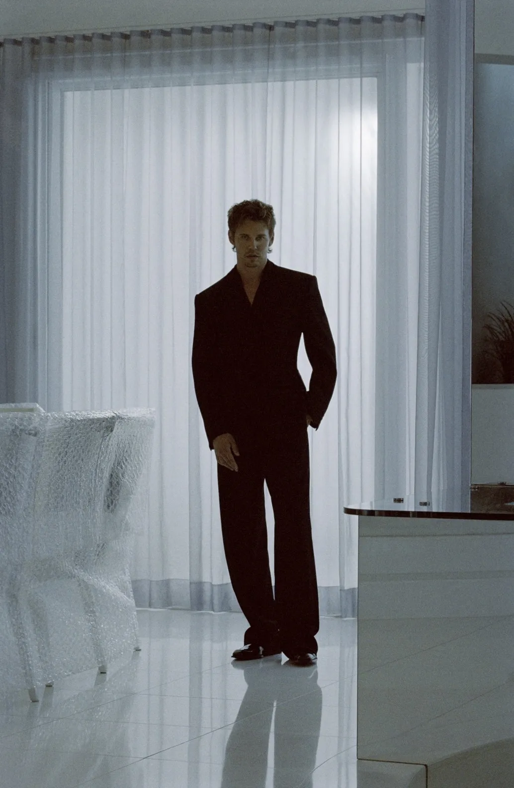 Austin Butler on Saint Laurent Men's Fall 2026