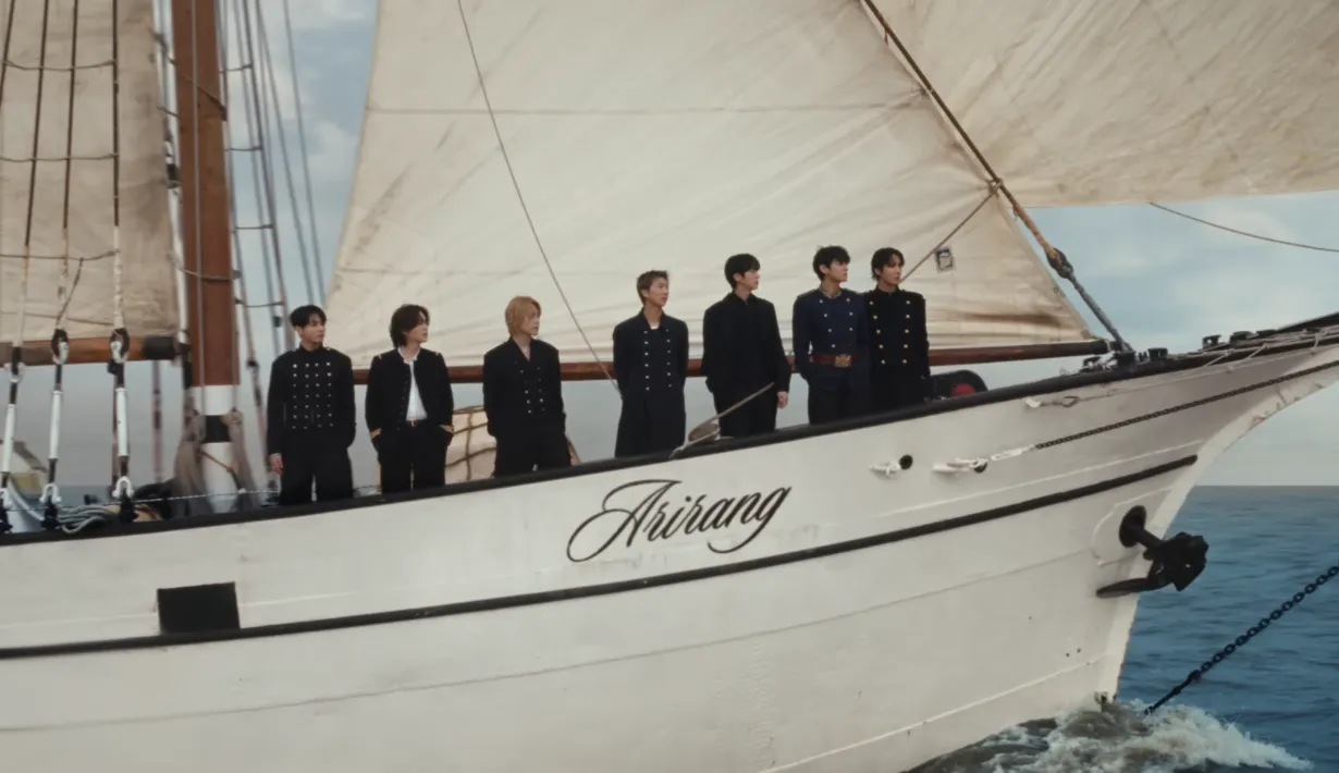 BTS Arirang Swim