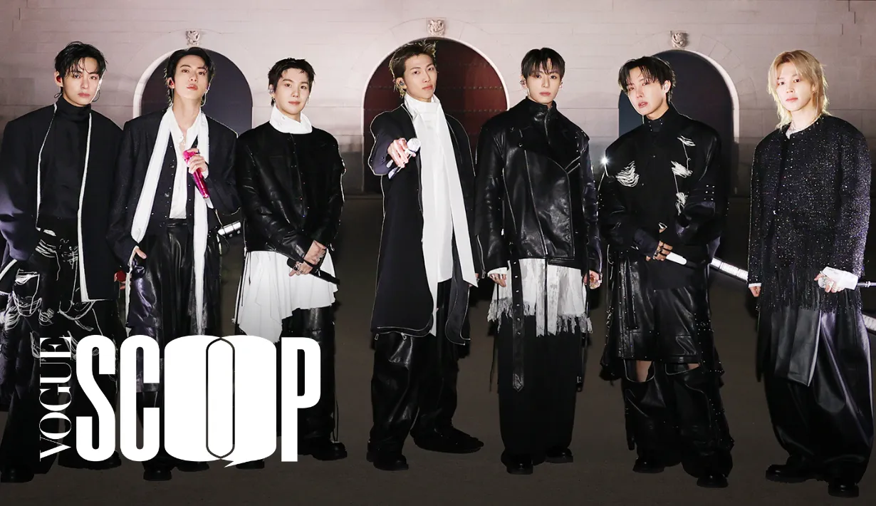 VOGUE SCOOP | ถอดรหัสชุดคัมแบ็กคอนเสิร์ตอัลบั้ม 'ARIRANG' ของ BTS โดยการออกแบบของ 'Jay Songzio'