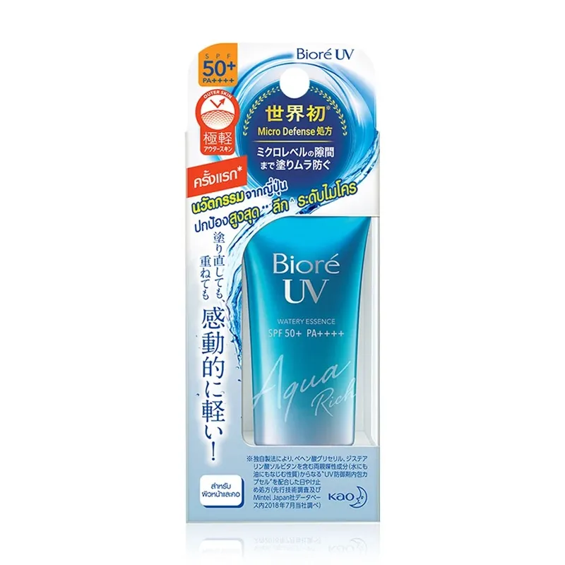 UV Aqua Rich Watery Essence SPF50+ PA++++ BIORE