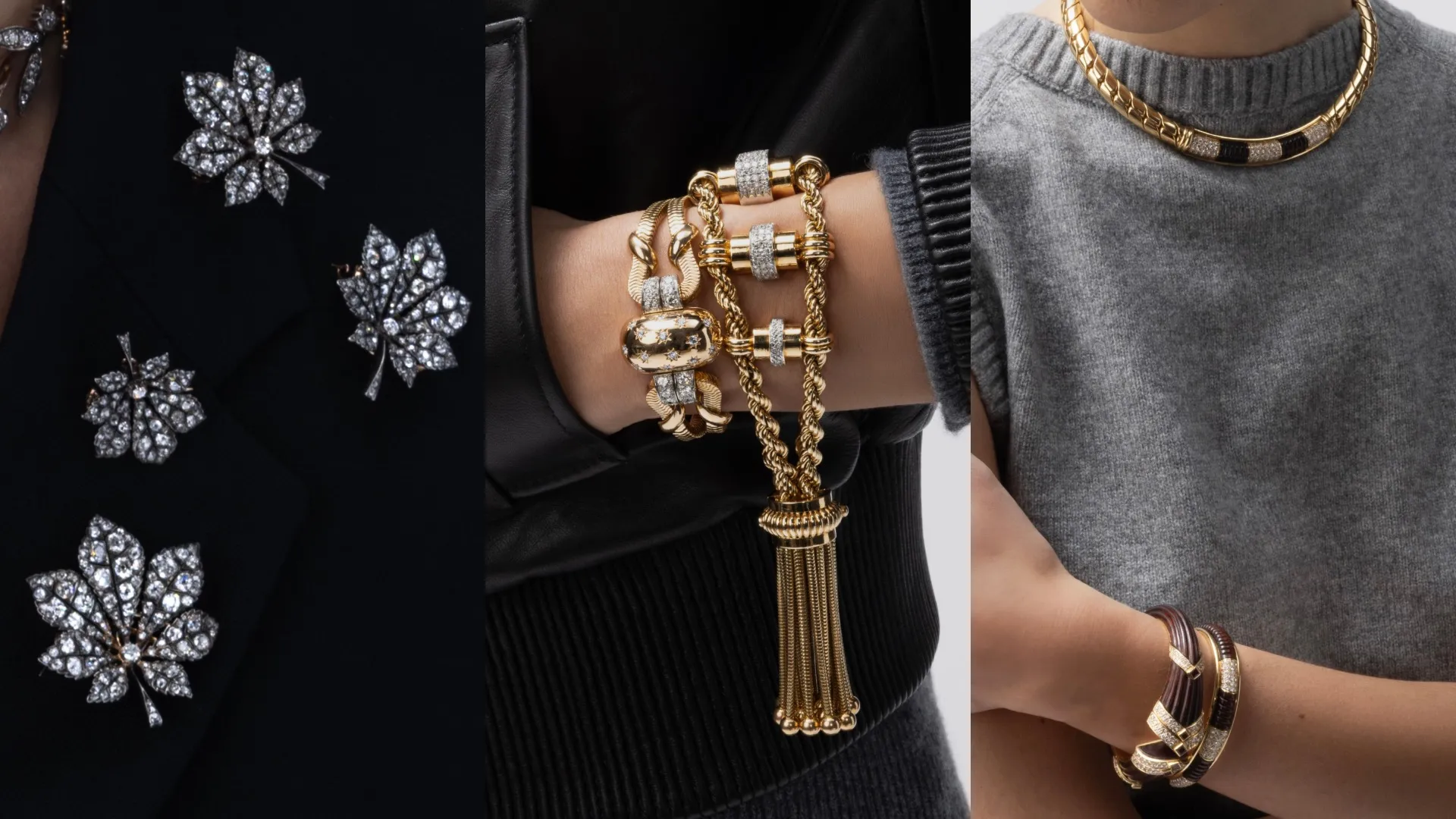 Boucheron, จิวเวลรี, Lily of the Valley Necklace, Horse Chestnut Leaf Brooches, ธรรมชาติ, Frédéric Boucheron, Pluriel Collection, Sinnamary Bracelet, Tassel Necklace, Tassel Bracelet, Retro Watch, นาฬิกา Retro