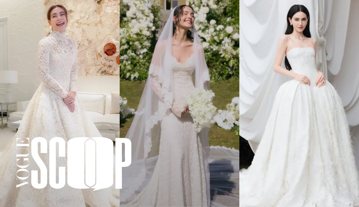 ชุดแต่งงานญาญ่า-คิมเบอร์ลี่-ใหม่-ดาวิกา