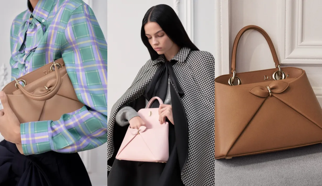 Dior นำเสนอกระเป๋า Dior Cigale ในคอลเล็กชั่นฤดูใบไม้ผลิ/ฤดูร้อน ปี 2026