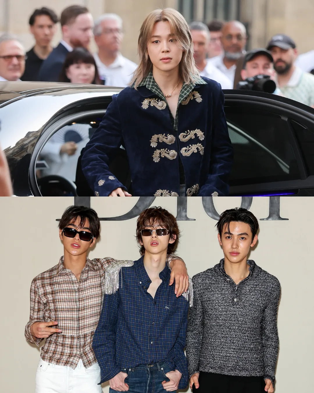 Dior, DiorSummer27, JIMIN, JIMINxDior, CORTISxPARISFASHIONWEEK, JUHOON, SEONGHYEON, KEONHO