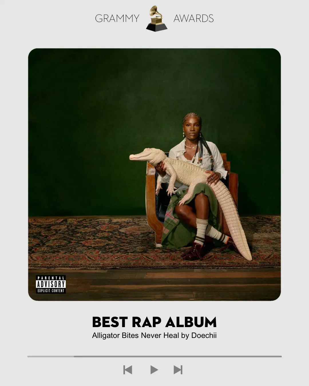 Doechii Grammys Best Rap Album