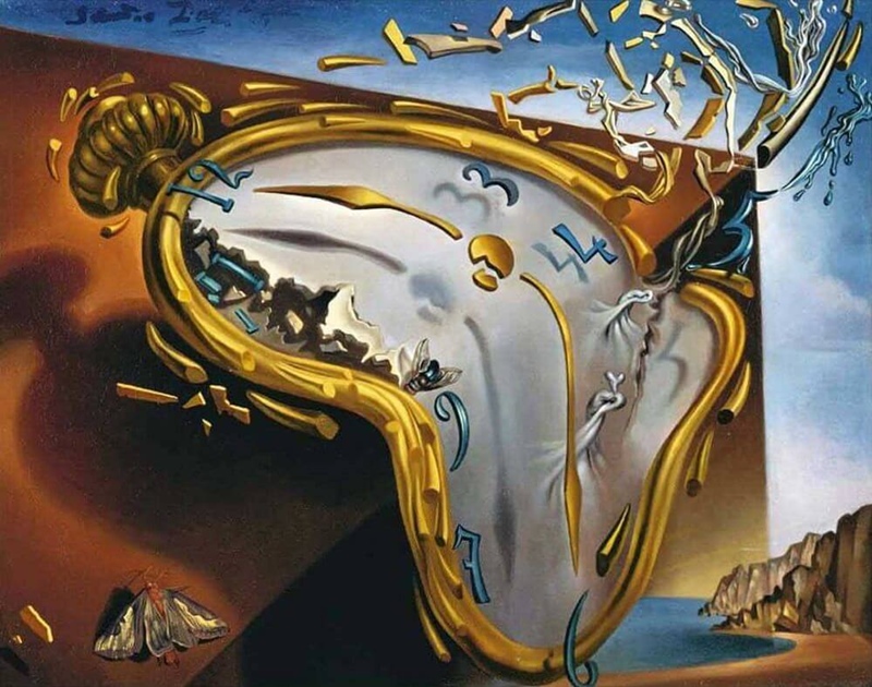 Salvador Dalí Softwatch, Salvador Dalí Melting Watch, The Disintegration of the Persistence of Memory, The Persistence of Memory