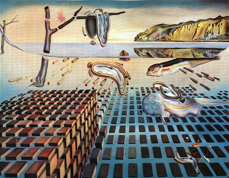 Salvador Dalí Softwatch, Salvador Dalí Melting Watch, The Disintegration of the Persistence of Memory, The Persistence of Memory