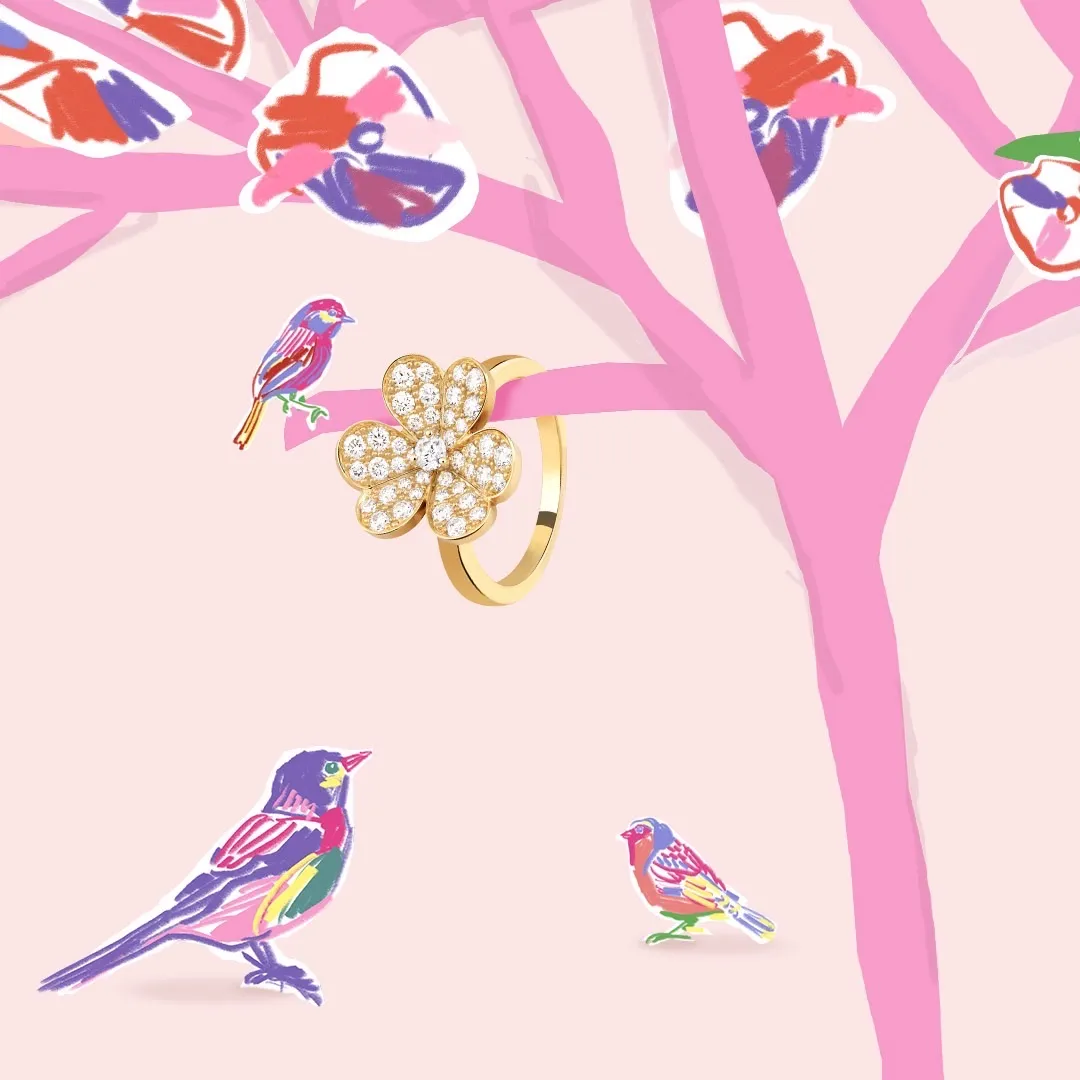 Van Cleef & Arpels คอล Frivole ของขวัญวันเเม่