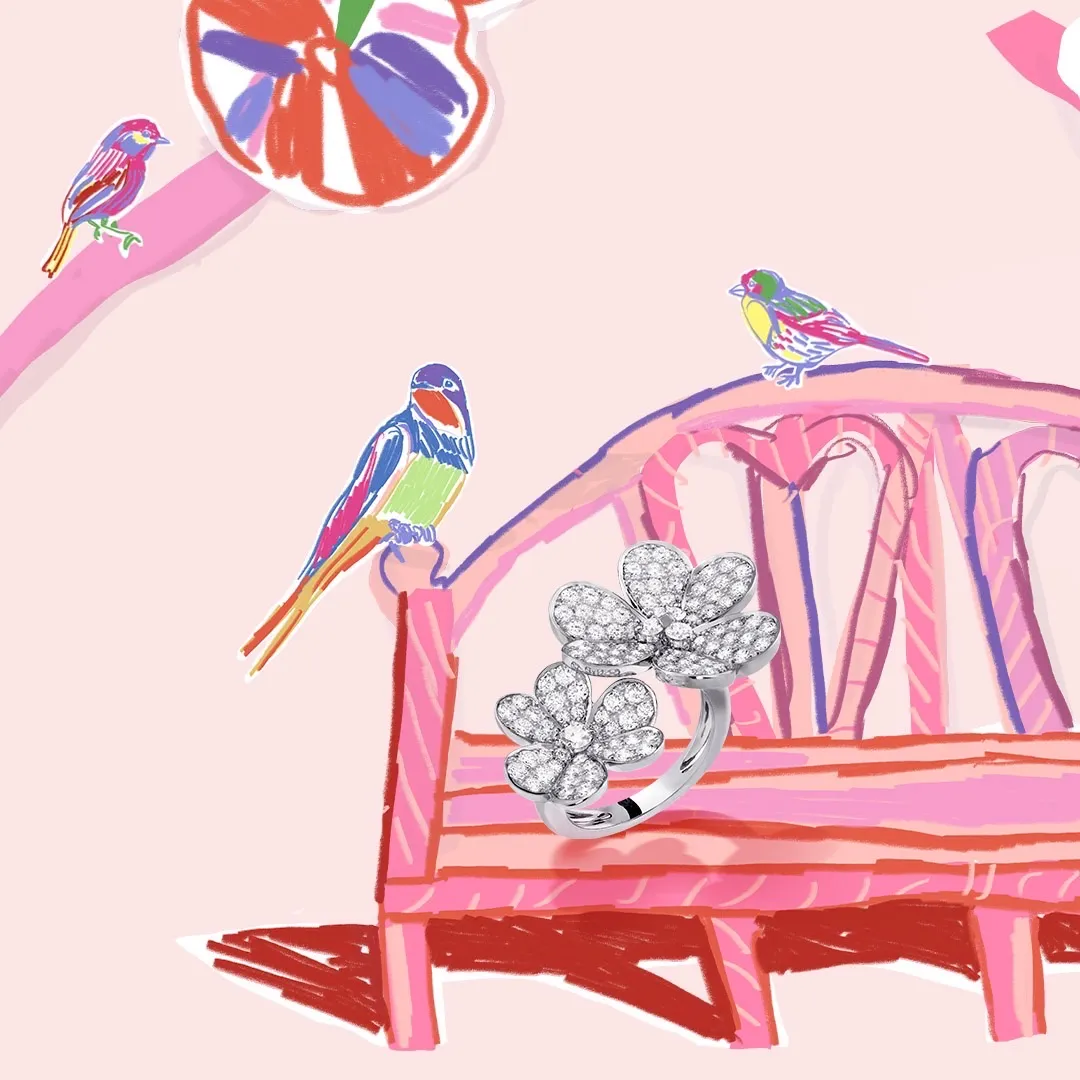 Van Cleef & Arpels คอล Frivole ของขวัญวันเเม่