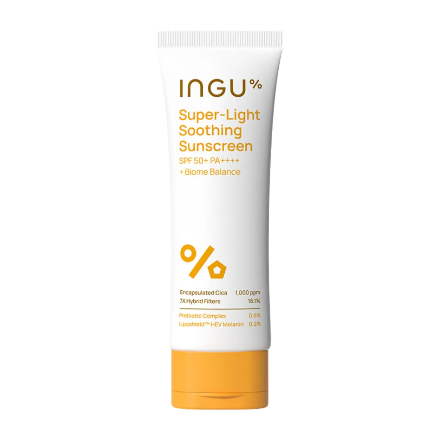 Super-Light Soothing Sunscreen SPF50+ PA++++ (ราคา 420 บาท) จาก INGU