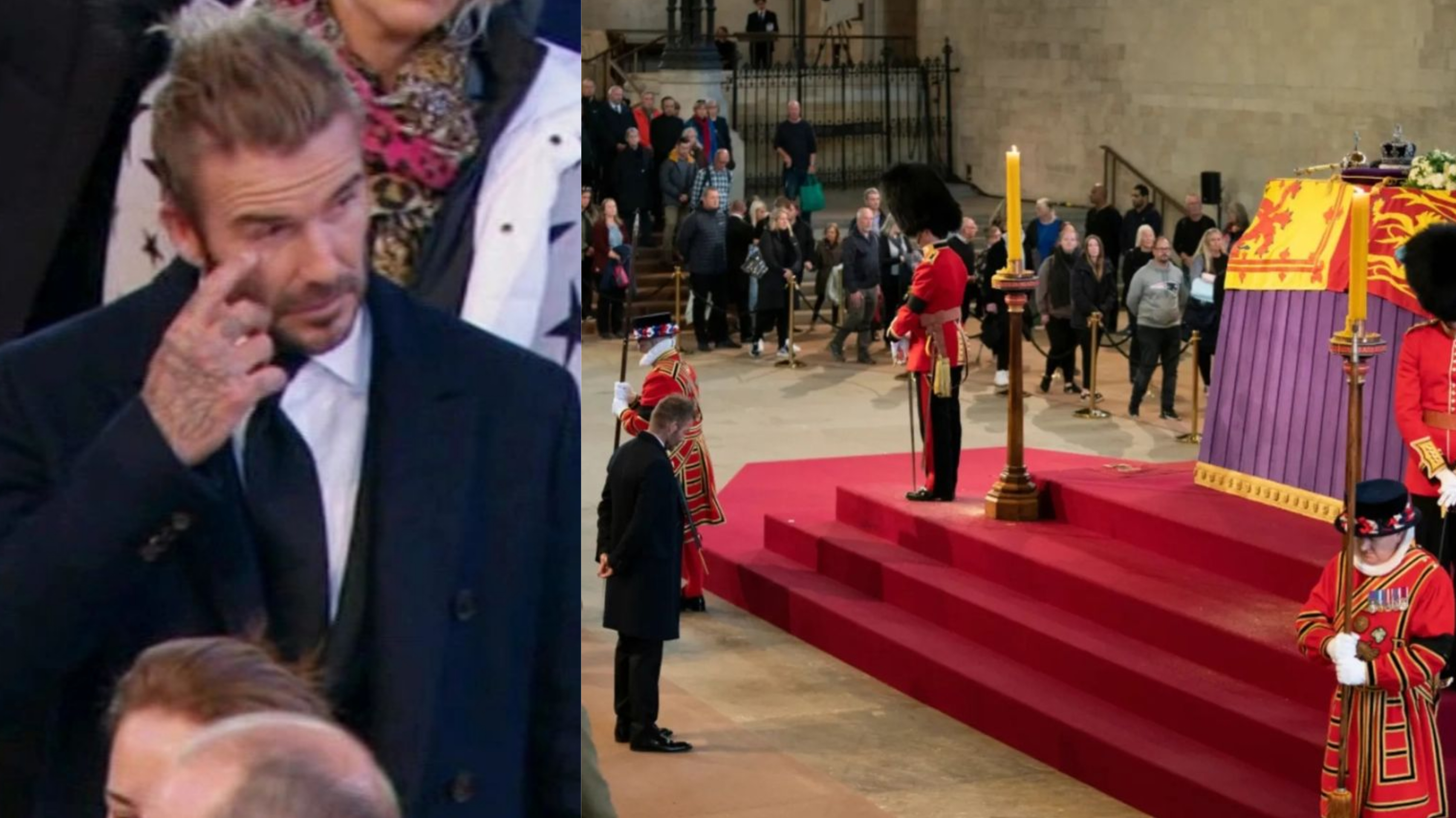 David Beckham pays tribute to Queen Elizabeth 2
