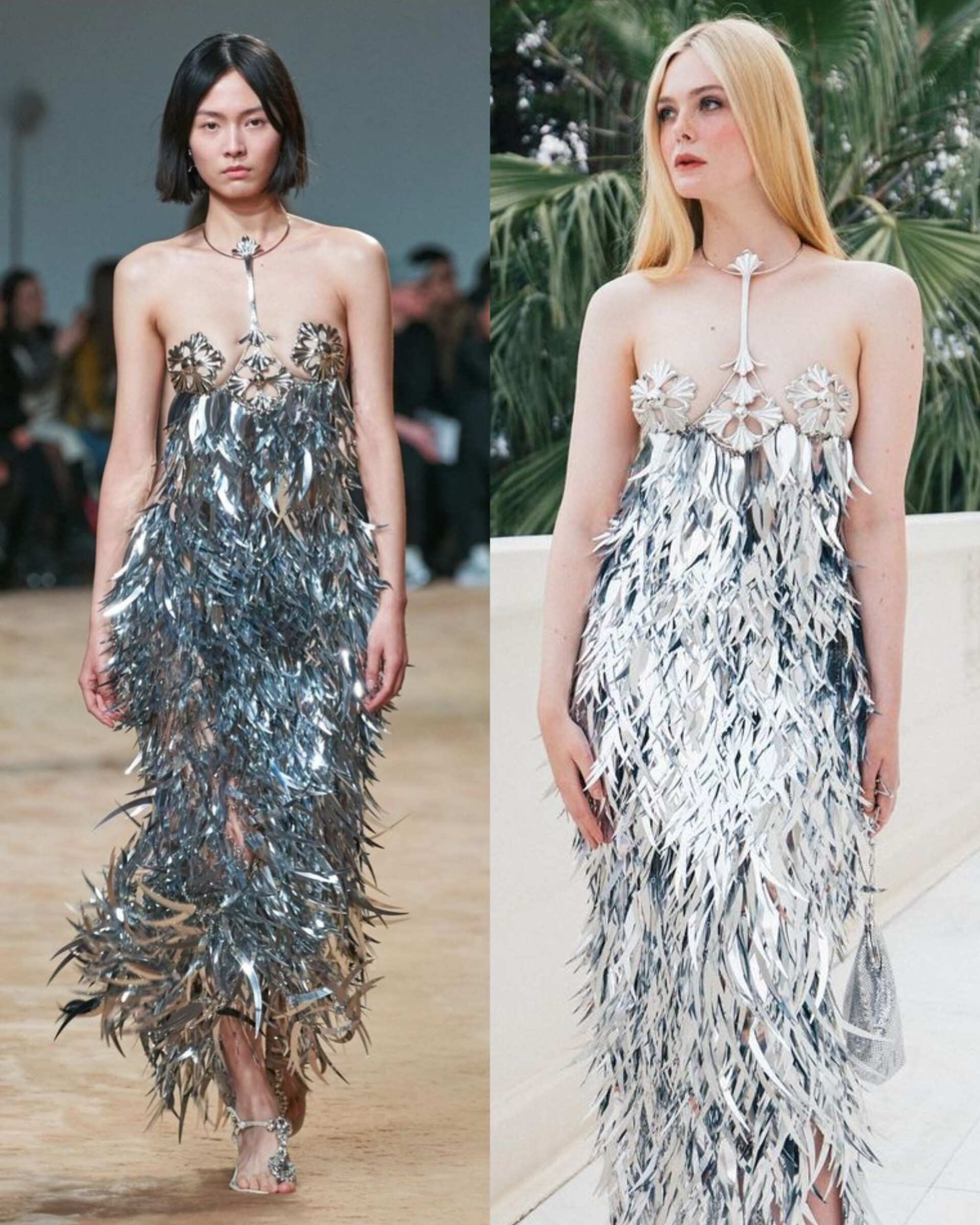 Elle Fanning in Paco Rabanne at Cannes Film Festival 2023
