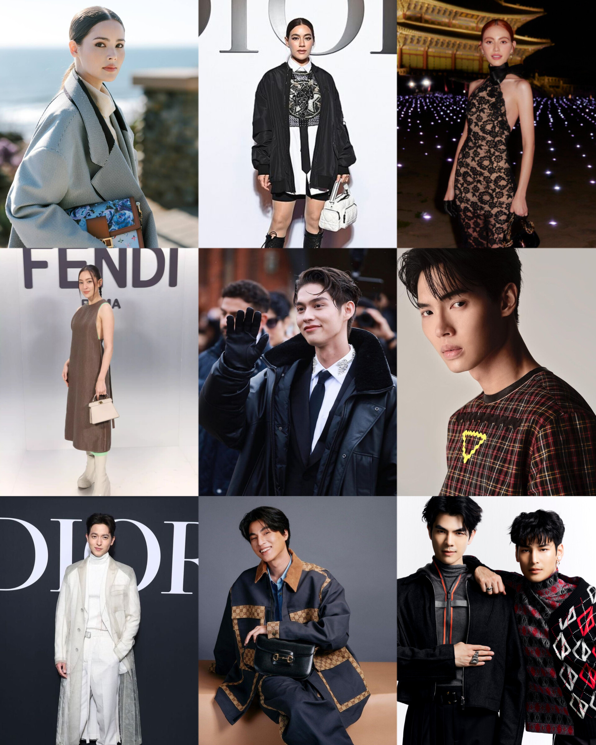Thai Actors in Fashion World